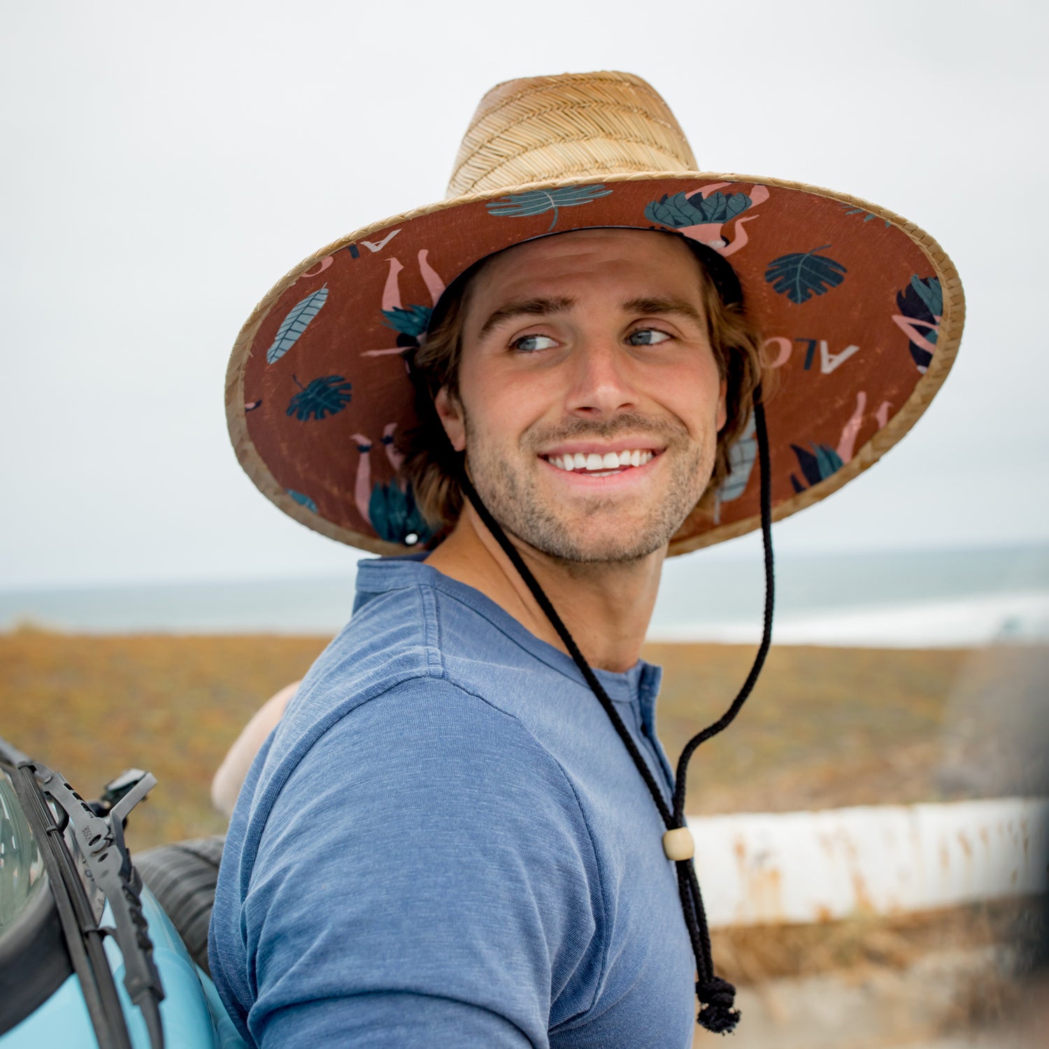 Ballerina Straw Lifeguard Hat Doba